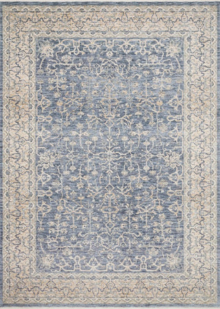 Dark Blue/Ivory Pandora Rug, 3'9"x5'9"