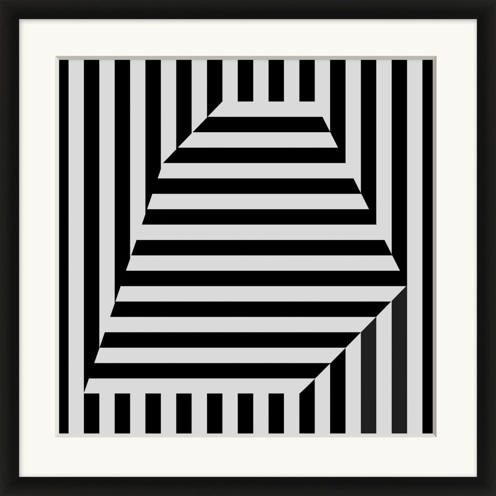 White Stripes 14, Giclee Reproduction Artwork