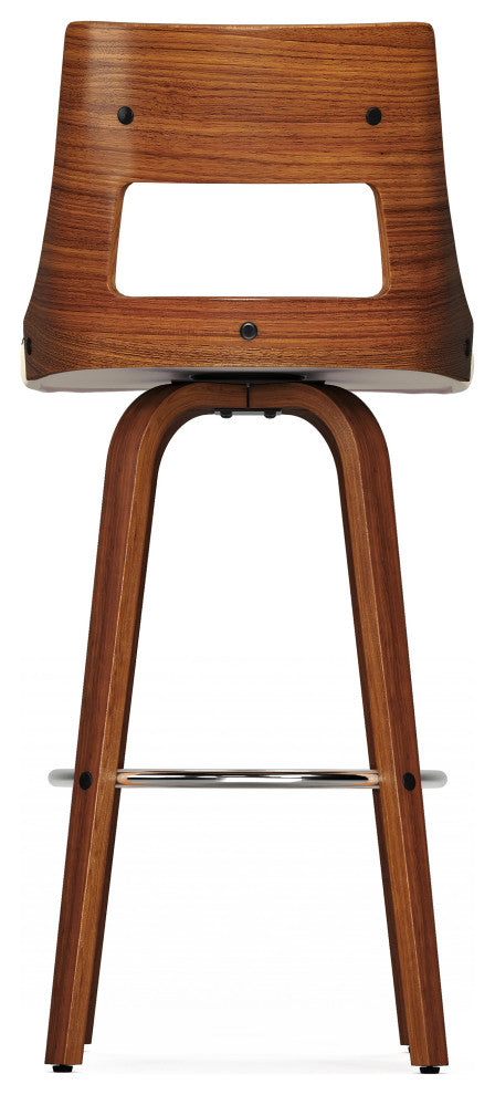 Dallyn Swivel Bar Stool, Set of 2, Cream