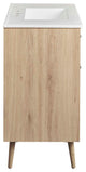 Maverick 36" Bathroom Vanity, White Oak
