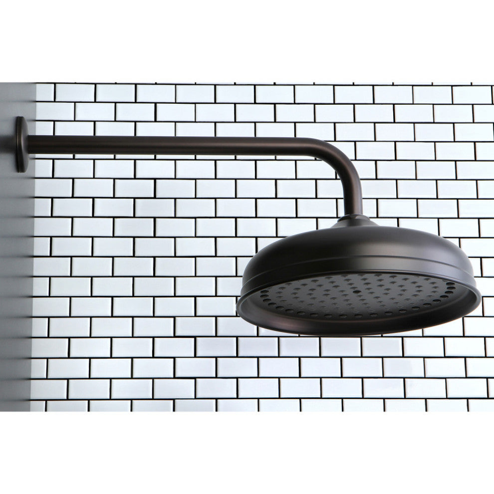Showerscape 10" Showerhead With 17" Shower Arm, Oil Rubbed Bronze