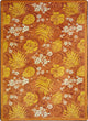 Kaleidoscope Rug, Trade Winds, 3'10"x5'4", Coral