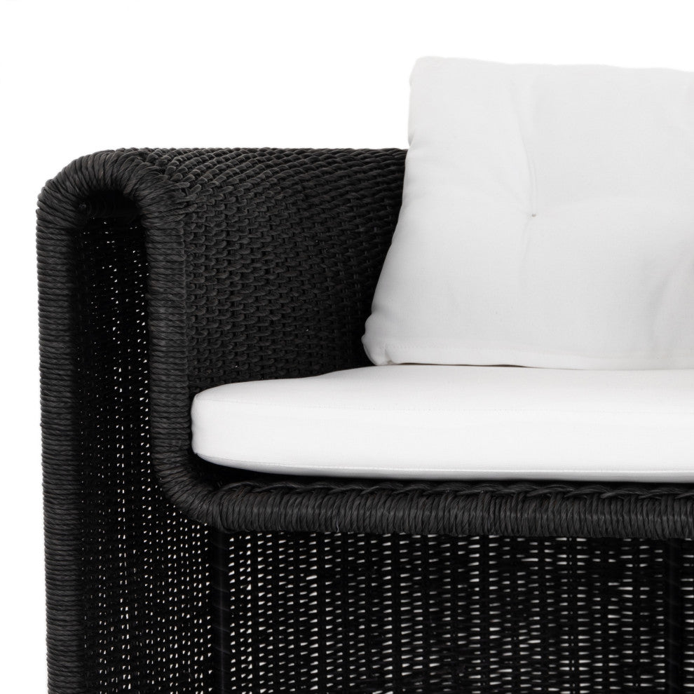 Tucson Woven Outdoor Chair-Coal