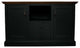 Modern Coastal 58" Kitchen Island, Black