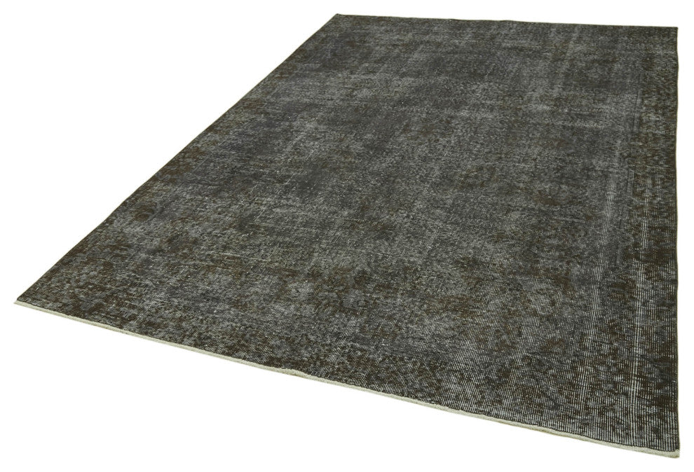 Rug N Carpet - Hand-knotted Turkish 6' 5'' x 9' 10'' Decorative Overdyed Rug