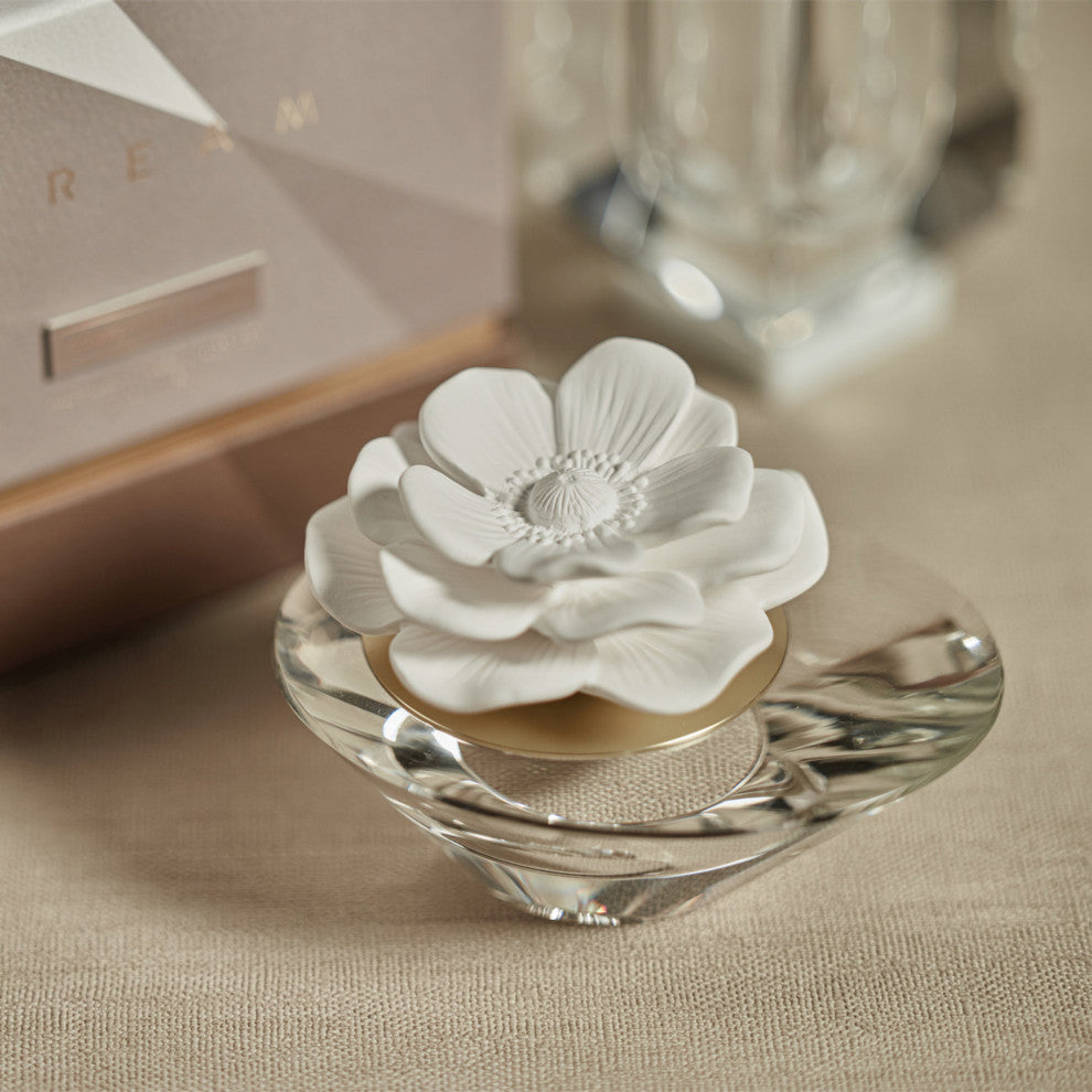 Dream Mini- Crystal Edition Porcelain Diffuser, Grapefruit Flower