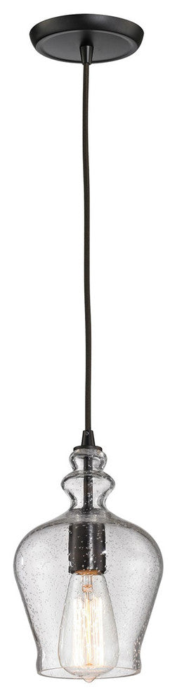Menlow Park 1-Light Mini Pendant, Oil-Rubbed Bronze