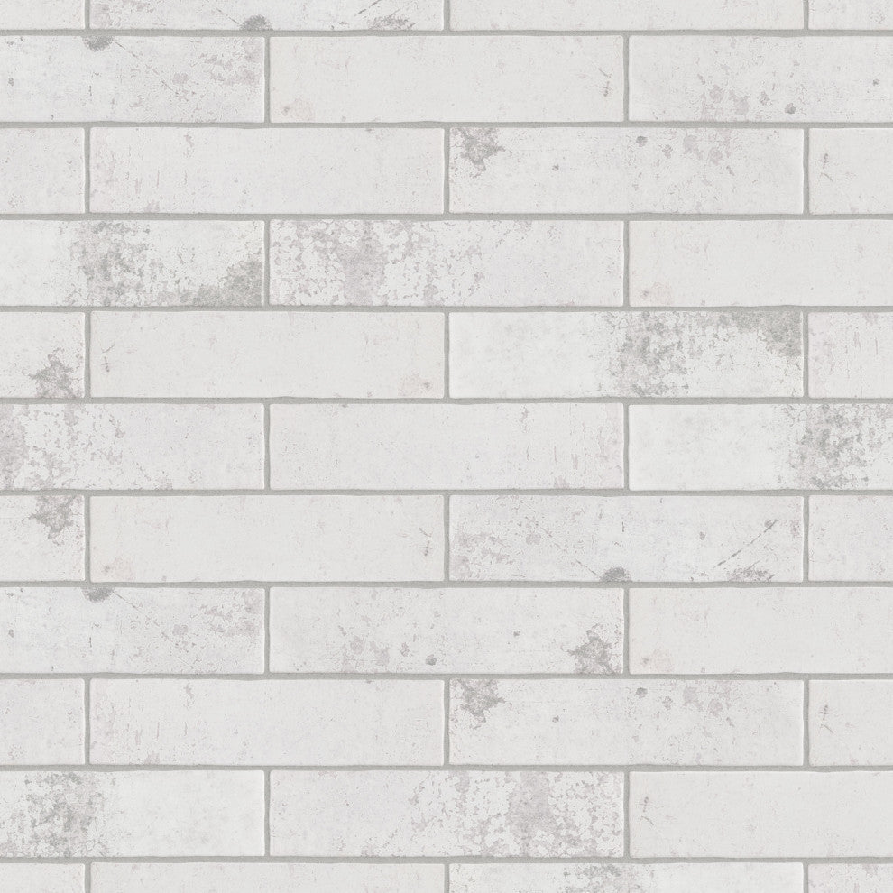 London Ceramic Wall Tile Sample, White