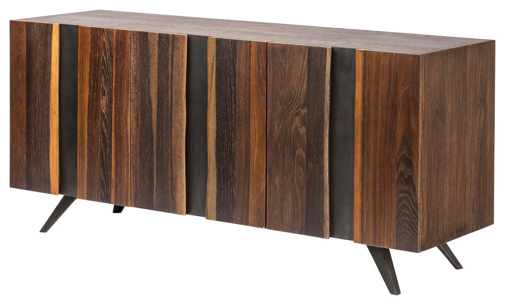 Vega Vertical Seard Oak Buffett, 63"