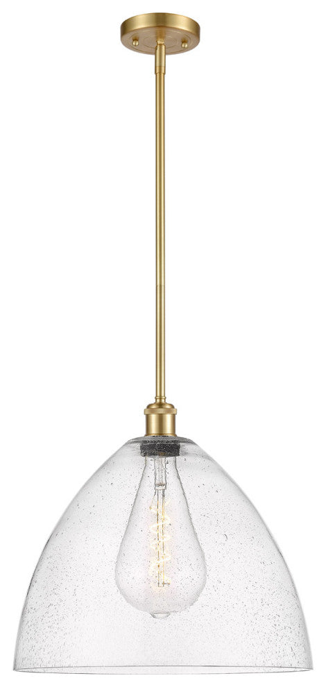 Innovations 516-1S-SG-GBD-164-LED 1 Light Pendant, Satin Gold
