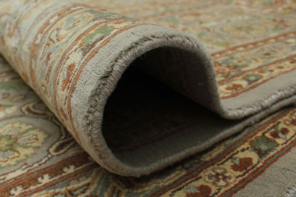 Pak-Persian Lahore Light Gray Rug, 8'9x13'0