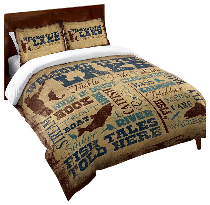 Welcome to the Lake Comforter, King