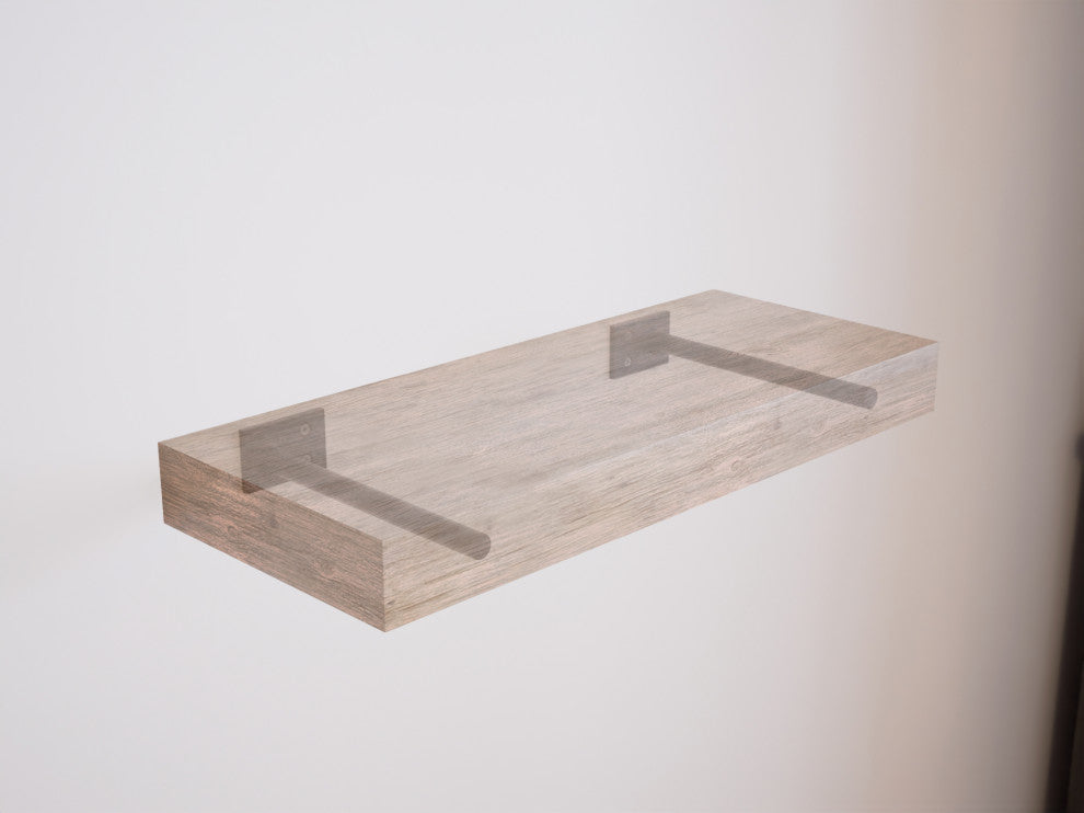 The Original™ Free Floating Shelf Bracket Round Peg, 9-Feb