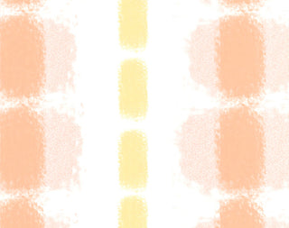 Watercolor Stripe, Stripe Print Kitchen Towel, Yellow
