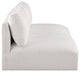 Ease Fabric Upholstered Modular Sofa, Cream