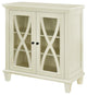 Ameriwood Home Ellington Double Door Accent Cabinet in Ivory