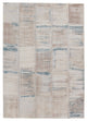Vibe by Jaipur Living Halvard Abstract Ivory/ Blue Area Rug, 5'x8'