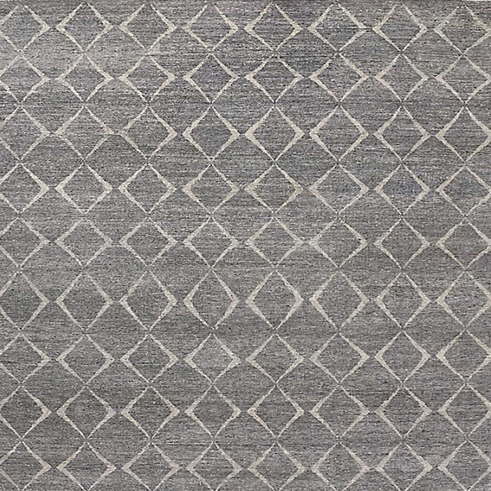 Ahgly Company Indoor Square Mid-Century Modern Area Rugs, 8' Square