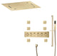 Led Musical Shower System With Hand Shower, Style 4 Touch Panel