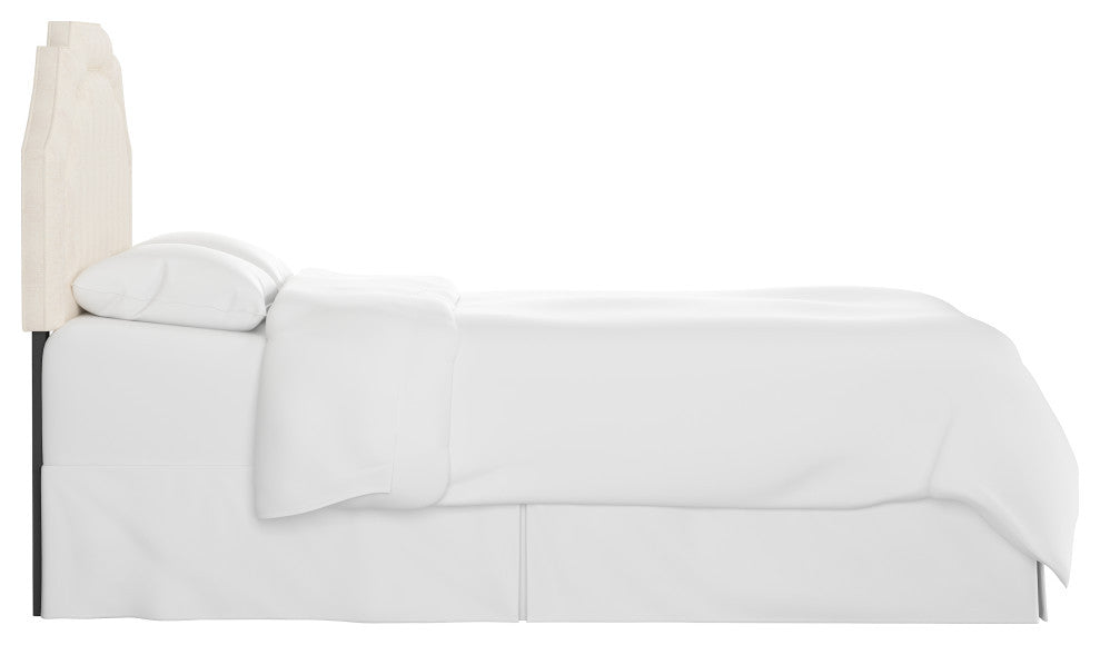 Queen Headboard, Zuma White