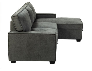 Out Sleeper Sectional, Gray