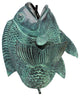 Large Dancing Asian Fish Statue
