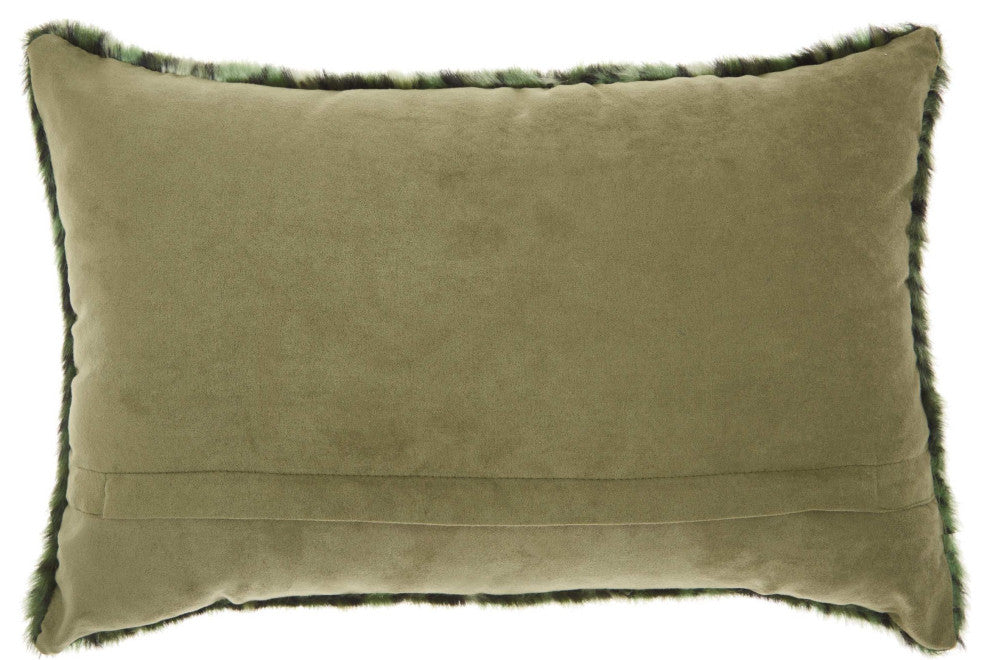 Mina Victory N9551 Throw Blanket, Green, 50" x 70"