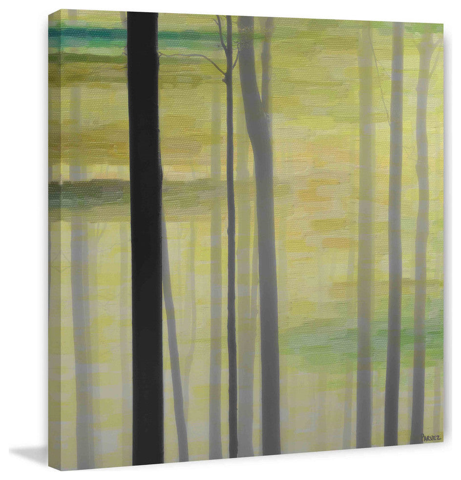 "Olive Trees" Painting Print on Wrapped Canvas, 32"x32"