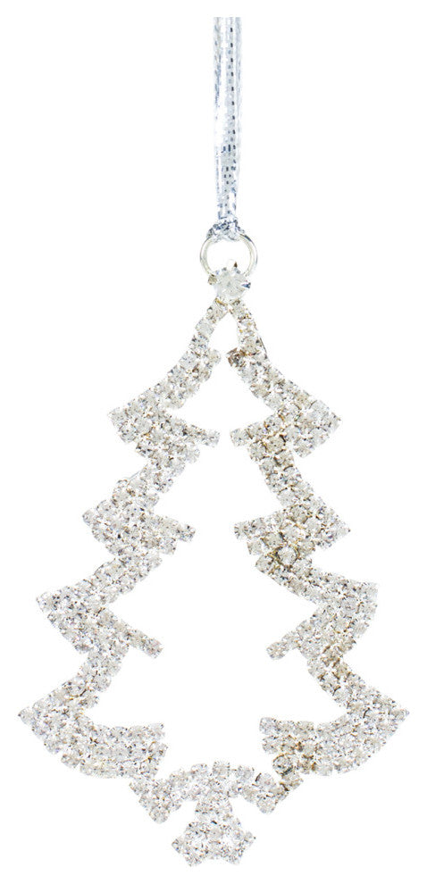 Metal Tree Ornament, 12-Piece Set