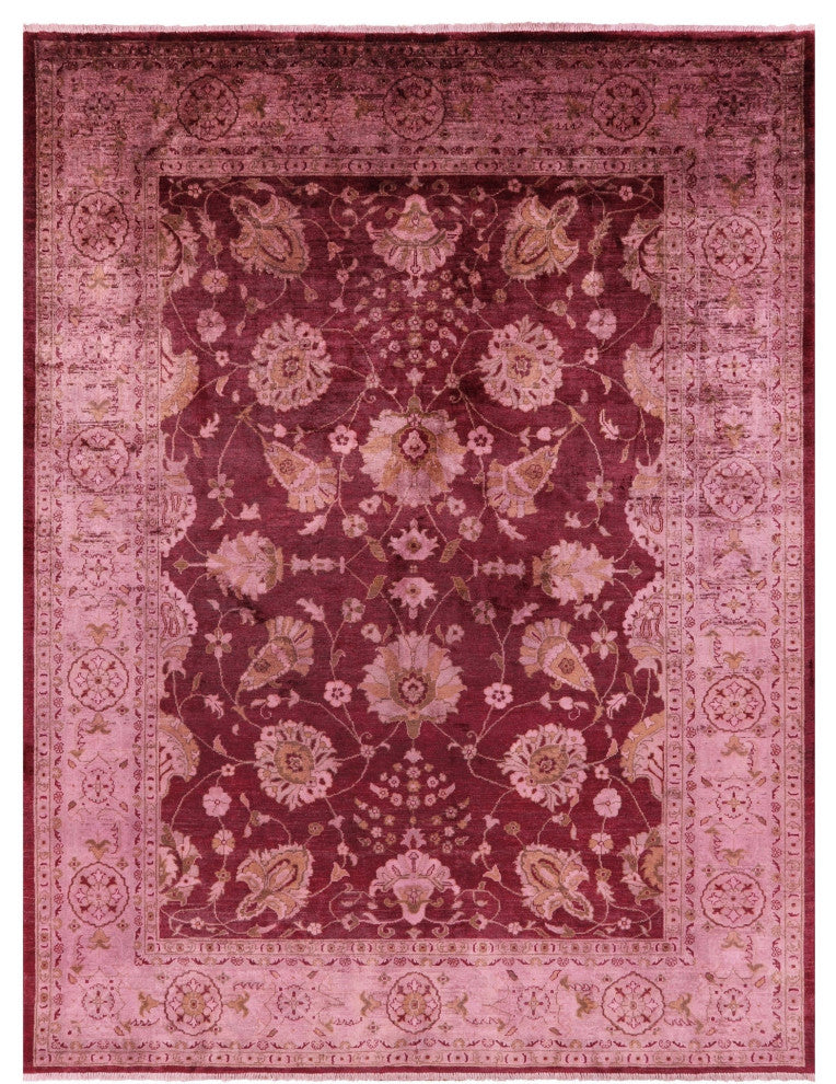8' 3" X 10' 3" Full Pile Overdyed Handmade Rug - WR1957