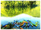 Boats in the Lake Pokhara Nepal, Boat Canvas Art Print, 40"x30"