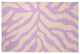 Animal Stripe Spring Chenille Rug, Lilac, 2'x3'