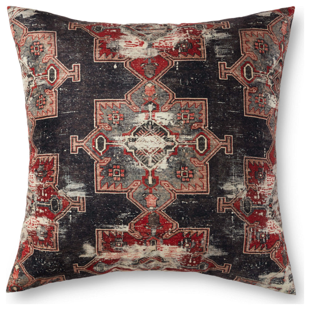 Loloi FP0002 Beige / White 36"W x 36"D x 6"H Pillow