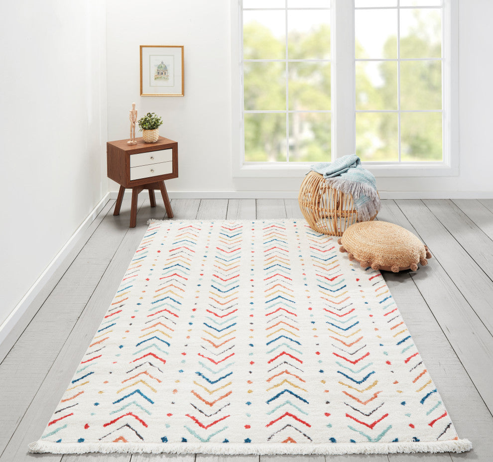 Novogratz by Momeni Ferris Luce Geometric Multi Area Rug 2'' X 3''