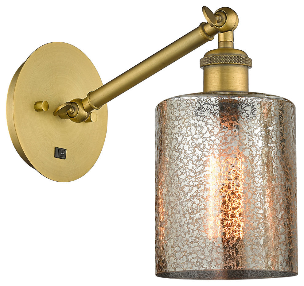 Innovations 317-1W-BB-G116-LED 1-Light Sconce, Brushed Brass