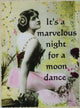 Paisley Mini Canvas, It'S A Marvelous Night For A Moon Dance