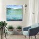 Watery' Ready2HangArt Canvas by Leslie Owens, 16"x16"