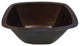 Aged Copper 15" Copper Kitchen Bar Prep Sink-Strainer Drain Included