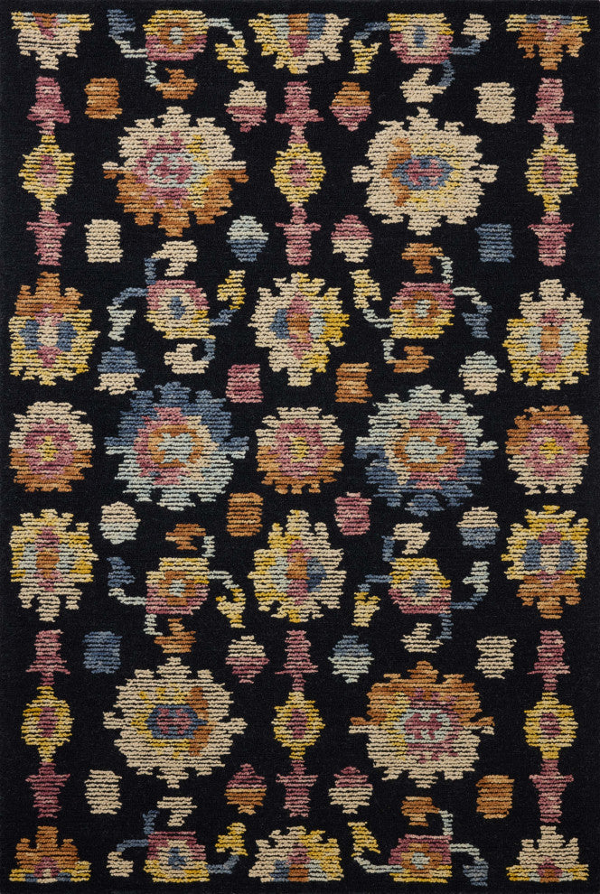 Loloi Tilly Midnight / Multi 7'-9" x 9'-9" Area Rug