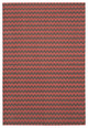 Rug N Carpet - Handmade Wool 6' 0'' x 8' 11'' Flatweave Dhurrie Kilim Rug