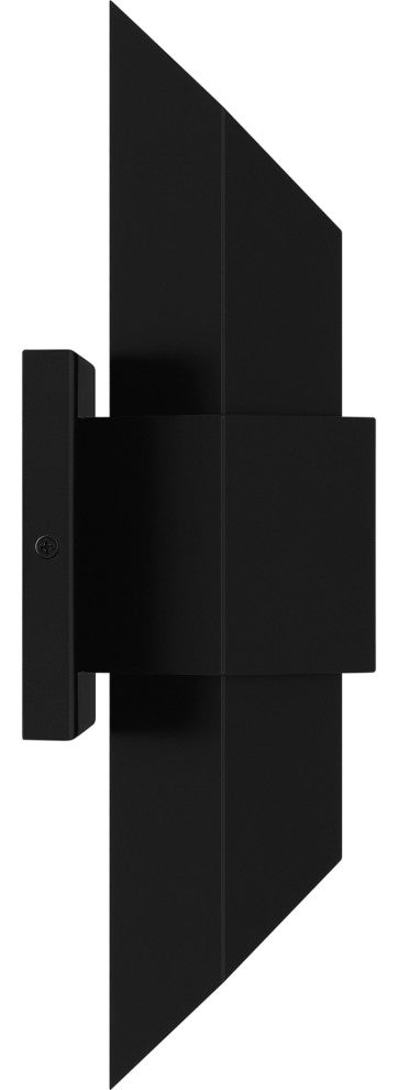 Quoizel CHS8307 Chasm 15" Tall LED Outdoor Wall Sconce - Matte Black