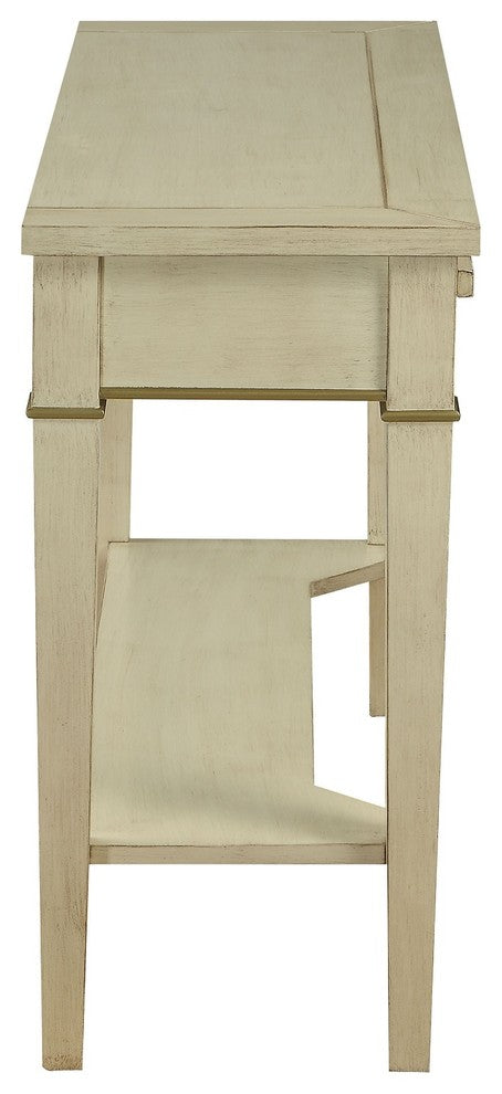Inspiration 42"Console Table, Antique White