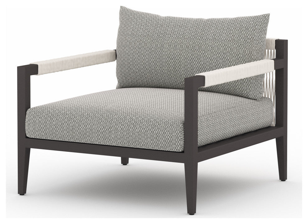 Sherwood Outdoor Chair-Bronze/Faye Ash