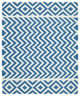 Rug N Carpet - Handmade Wool 7' 11'' x 9' 9'' Modern Design Dhurrie Kilim Rug