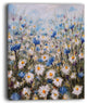 "Glade of Cornflowers and Daisies" Canvas Print, 30"x40"