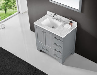 36" Single Sink Bathroom Vanity Base