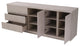 Washed Oak Modern Dresser, Eichholtz Crosby
