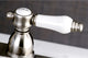 Kingston Brass 4" Centerset Bar Faucet, Brushed Nickel