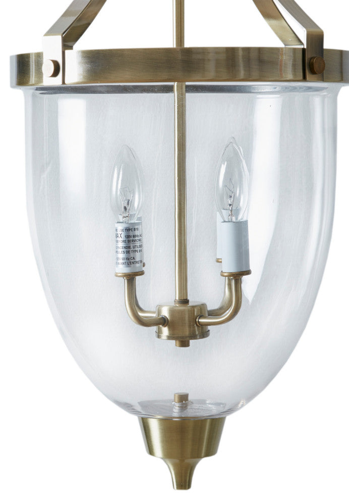 Martha Stewart Camden 4-Light Glass Bowl Shaped Chandelier