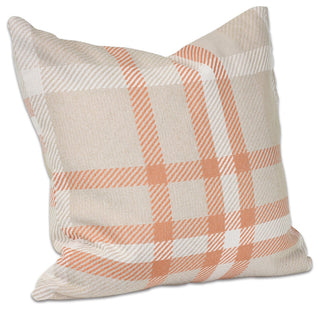 18"x18" Pacifica Accent Throw Pillow by Astella, Tartan Tuscan